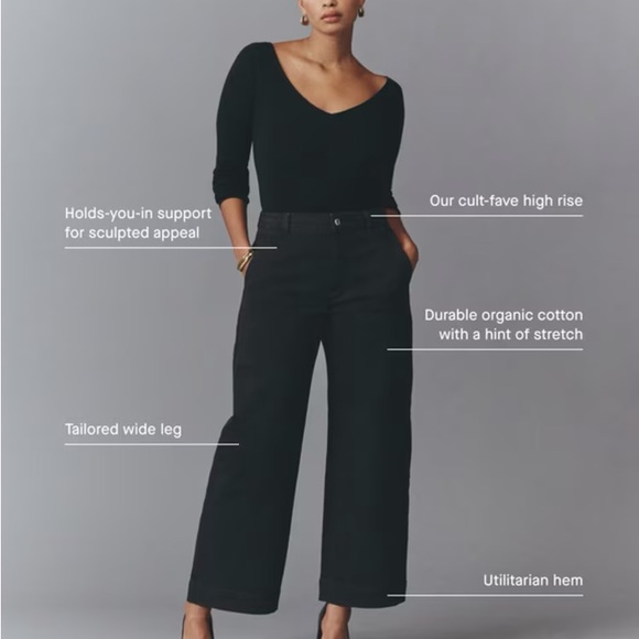 Everlane Pants - Everlane wide leg utility pant